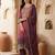 Women Ombre Dyed Regular Sequinned Kurta with Trousers & With Dupatta