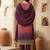 Women Ombre Dyed Regular Sequinned Kurta with Trousers & With Dupatta