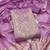 lavender weaved shimmer silk unstitched dress material 