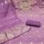 lavender weaved shimmer silk unstitched dress material 