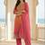 Women Ethnic Motifs Printed Regular Sequinned Kurta with Trousers & With Dupatta