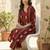 Women Printed Regular Pure Cotton Kurta with Trousers