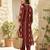 Women Printed Regular Pure Cotton Kurta with Trousers