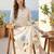 Women Floral Printed Pleated Pure Cotton Kurta with Trousers