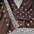 brown embroidered jalpari cotton unstitched dress material 