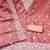 peach embroidered jalpari cotton unstitched dress material 