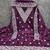 purple embroidered jalpari cotton unstitched dress material 