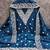 teal blue embroidered jalpari cotton unstitched dress material 