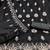 black embroidered vichitra silk unstitched dress material 
