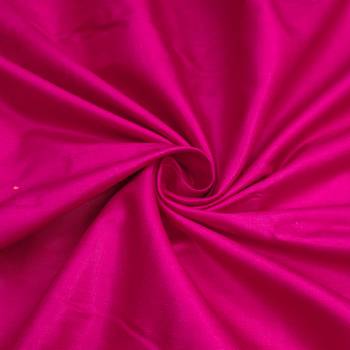 pink embroidered viscose satin unstitched dress material  3