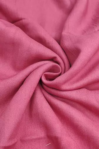 pink embroidered p v silk blend unstitched dress material 