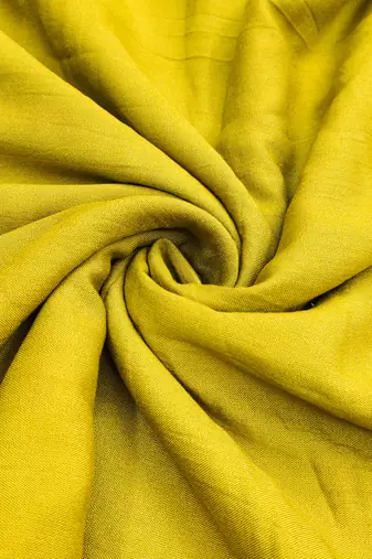 yellow embroidered p v silk blend unstitched dress material 