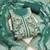 sea green embroidered p v silk blend unstitched dress material 
