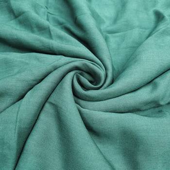 sea green embroidered p v silk blend unstitched dress material  3