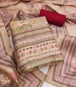 multicolor printed viscose unstitched dress material 