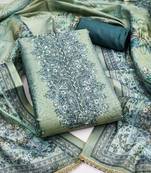 multicolor printed viscose unstitched dress material 