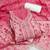 pink weaved silk blend  blend unstitched dress material 