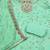 sea green embroidered modal cotton unstitched dress material 