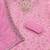 pink embroidered modal cotton unstitched dress material 