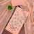 peach embroidered modal cotton unstitched dress material 