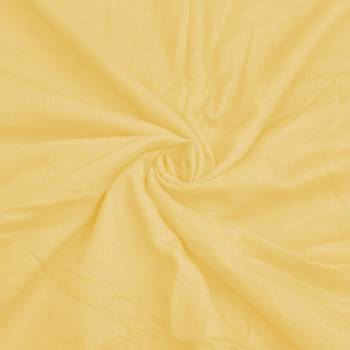 yellow  embroidered modal cotton unstitched dress material  3