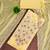 yellow  embroidered modal cotton unstitched dress material 