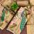 beige printed silk blendunstitched dress material 