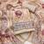 multicolor printed silk blend  linen unstitched dress material 