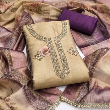 multicolor printed silk blendunstitched dress material  1