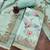 multicolor printed  linen cotton unstitched dress material 