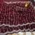 Maroon Color Original beeds work Space Silk Blend Saree