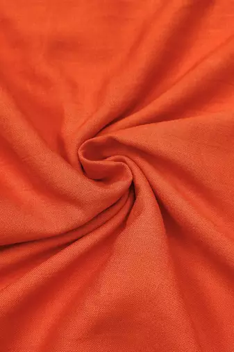 rust bandhej silk blend  unstitched dress material 