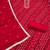 red bandhej silk blend  unstitched dress material 