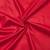 red bandhej silk blend  unstitched dress material 