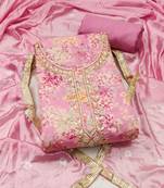 multicolor printed  modal unstitched dress material 
