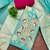 sky blue weaved silk blend  blend unstitched dress material 