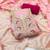 baby pink weaved silk blend  blend unstitched dress material 