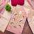 baby pink weaved silk blend  blend unstitched dress material 