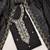 black embroidered vichitra cotton unstitched dress material 