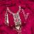 magenta embroidered vichitra cotton unstitched dress material 