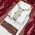 white embroidered georgette unstitched dress material 