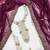 white embroidered georgette unstitched dress material 