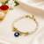 Classic blue evil eye bhaiya bhabhi rakhi