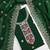 green embroidered vichitra cotton unstitched dress material 