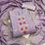lavender embroidered vichitra cotton unstitched dress material 