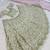 light olive sequins silk lehenga set