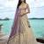 Women's Cream Tissue Beads with zari Embroidered Lehenga Choli with Dupatta