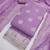 lavender embroidered georgette unstitched dress material 