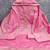 pink embroidered chanderi unstitched dress material 