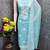 sky blue embroidered chanderi unstitched dress material 